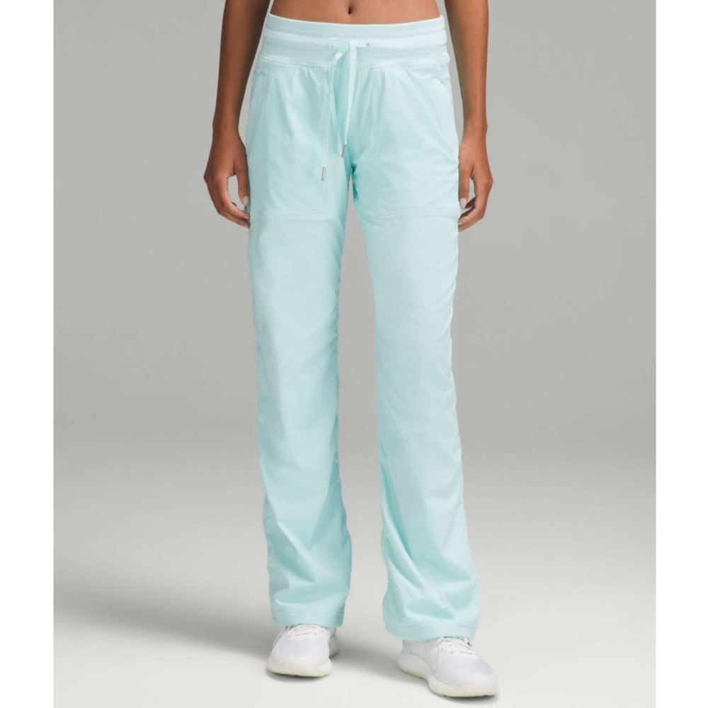Lululemon Dance Studio Mid Rise Lined Pants Size 12 14 Ideal Mint NWT